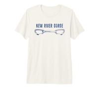 New River Gorge Rock Climbing Quickdraw Premium T-Shirt