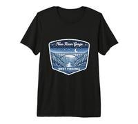 New River Gorge West Virginia Outdoor Adventure Hiking Premium T-Shirt