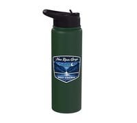New River Gorge West Virginia Outdoor Adventure Hiking Stainless Steel Insulated Water Bottle
