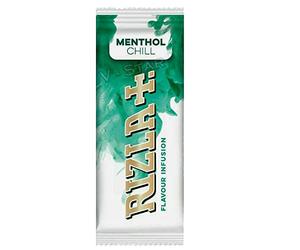 New RIZLA Flavour INFUSIONS Cards Packs (Menthol CHILL, x 15 Cards)