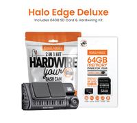New - Road Angel Halo Edge 4K Single Dash Cam with Parking Mode & Quick Release Mounting With 64GB SD Card & - Halfords Installation + £99.99