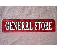 New Road Sign General Store Merchandise Street Sign 4x16 inches