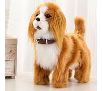 New Robot dog Puppy 2025 Interactive Electronic Dog Toy Stuffed Animals Cute Realistic Walking, Barking & Tail Wagging for Indoor Home Garden Style H