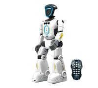 New Robot Toy AI Smart Interactive Companion - Voice Dialogue Remote Control Programming | Intelligent Talking STEM Learning Toy | Children Programmable Robot - Home School Kindergarten Gift