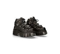 New Rock - 106 VS1 Black - Girl Shoes - black - EU 39 - Synthetic/Textile/Rubber,Fake Leather EU 39