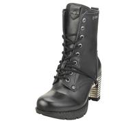 (4) New Rock Ankle Boot Trail M-tr001-s1 Womens Ankle Boots in Black