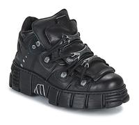 New Rock Mid Boots BASANE in Black 9 / 10