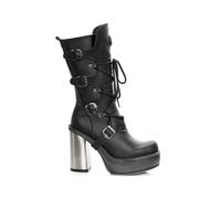 New Rock - M 9973 VS1 Black - Girl Shoes - black - EU 37 - Synthetic/Textile/Rubber,Fake Leather EU 37