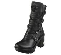 New Rock M-neotyre05-s1 Unisex Platform Boots in Black - 7 UK