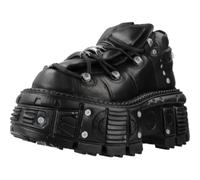 New Rock M-tank106-c2 Unisex Platform Shoes in Black