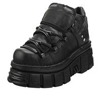 New Rock M106n-s52 Womens Platform Shoes in Black - 5 UK