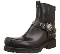 New Rock Men's M-7621-s1 Cowboy Boots, Black Black, 10 UK