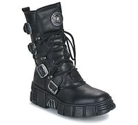 New Rock Mid Boots M-WALL in Black 8 / 9