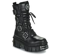 New Rock Mid Boots WALL 1473 in Black 3