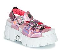 New Rock Sandals DISCO HOLO in Pink 7
