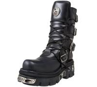 (7) New Rock Reactor Half Boots Unisex Platform Boots