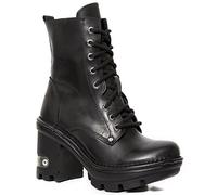 New Rock Womens M.NEOTYRE07X-S1 Black Leather Boots 40 EU