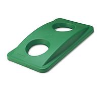 Rubbermaid Slim Jim Bottle Lid Green- you get 4