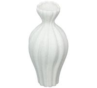 New Rural Beauty Tall Swirl Vase, Make A Statement, An Elegant, Neutral Toned Design, Perfect for Artificial Flowers, Or As An Eye-Catching Stand Alone Piece, Ideal for Hallways Or Living Rooms.