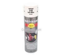RUST-OLEUM 2193 Hard Hat Topcoat Ral-Colours, The Nr. 1 Industrial Paint Aerosol. Go Further, Work Faster, Last Longer!, Satin white-RAL 9010