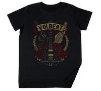New S Volbeat Band Children Boys Girls Unisex T-shirt Black, Black, 12 Years