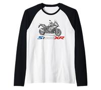 New S1000XR Motorcycle Illustration Sporttourer Design Raglan Baseball Tee
