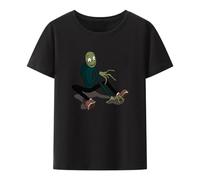 New Salad Fingers Spoons T Shirt Nightmare Halloween Rusty Hubert Cumberdale Nostalgia Creative Popular Unisex Clothing Tee Tops Black L