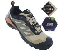 Salomon Mens X Adventure GTX Shoes Safari/Black/Sugar Almond UK 11