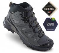 Salomon - GORE-TEX hiking shoes - X Ultra 360 LTR Mid GTX Castlerock/Asphalt/Kelp for Men in Leather - Size 8 UK - Black Black