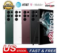 NEW Samsung Galaxy S23 Ultra/S22 Ultra/S22+ Plus/S22 Unlocked SEALED Cell Phones