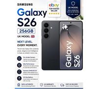 Samsung Galaxy S26 256GB Smartphone in Black, Black