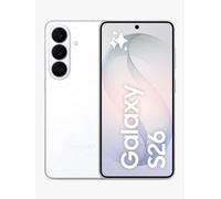 SIM Free Samsung Galaxy S26 5G 256GB Phone - White Pre-Order