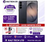 New Samsung Galaxy S26 Black 6.3" 256GB 5G SIM Free 2 Years Samsung Uk Warranty [EEK: A]