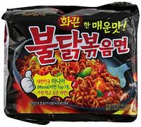 New Samyang Ramen iSwDtt Spicy Chicken Roasted Noodles, 4.93 oz, Pack of 10