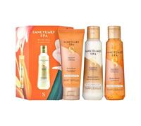 NEW Sanctuary's Time Minis Gift Set, Body Wash, Scrub and Lotion, Jasmine Grapefruit and Vanilla, Vegan, 3 Piece
