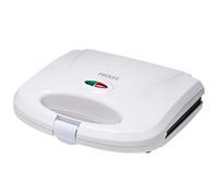 New Sandwich Maker -White, Features A Twin Cut And Seal Plates To Tightly Package Together -B01