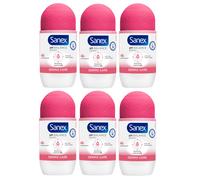 NEW SANEX DERMO CARE ROLL ON ANTI PERSPIRANT DEODORANT 50ML PACK OF 6