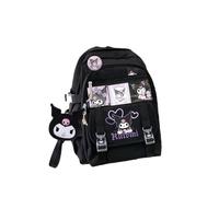 New Sanrio Kuromi Backpack Shoulder Bag Pompompurin My Melody Students School Bag Large Capacity Cartoon Cute
