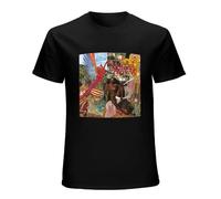 New Santana Abraxas Album Men's Tops Tee T Shirt Clothing Size S-2Xl Unique Tops T-Shirt Black M