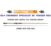 Savage Gear SG4 Crankbait Specialist Trigger Rod 7' 5-20g