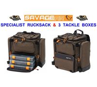 Savage Gear Specialist Rucksack inc 3 Lure Boxes
