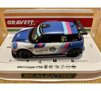NEW Scalextric C4410 Mini Cooper F56 Mini Challenge 2024 Bradley Gravett DPR