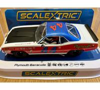 NEW Scalextric C4525 Plymouth Barracuda Spa Summer Classic 2023 No. 44 DPR Car