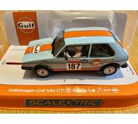 Scalextric C4609 Volkswagen Golf Gti - Gulf Edition Slot car racing