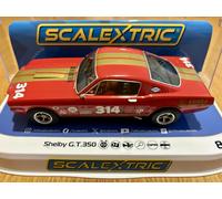 NEW Scalextric C4658 Shelby GT350 Mustang Red & Gold DPR Car