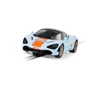 Scalextric Cars - C4394 McLaren 720S - Gulf Edition - Toy Slot Car for use with Scalextric Race Tracks or Set - Small Kids Gift Ideas for Boy/Girl Ages 5+, Scalextric Accessories