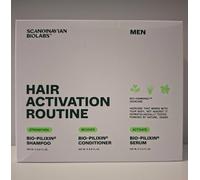 Scandinavian Biolabs Hair Growth Routine for Men - Clinically Tested with Results in 45 Days - Hair Serum for Hair Growth Based on Powerful Ingredients to Reduce Hair Loss (Bio-Pilixin)