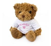 NEW - SCARLETT - Teddy Bear - Cute And Cuddly - Gift Present Birthday Xmas