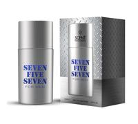 New Scent Favourites Seven Five Seven for Men EDC, A Bold Blend Of Citrus, Warm Spices, & Rich Woods With A Touch Of Smoky Incense and Sensual Musk, Makes A Great Gift For Special Someone.
