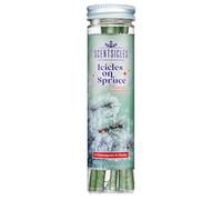 New Scentsicles Icicles on Spruce Scented Sticks with 6 Hooks - 1 Bottle (6 Sticks Total)